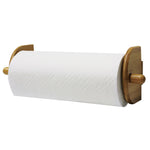 Load image into Gallery viewer, Home Basics Bamboo Wall Mount Paper Towel Holder, Natural $6.00 EACH, CASE PACK OF 12