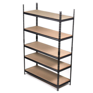 Home Basics Quick Assembly 5 Tier Heavy Duty Shelf, (47" x 72"), Black
 $100.00 EACH, CASE PACK OF 1