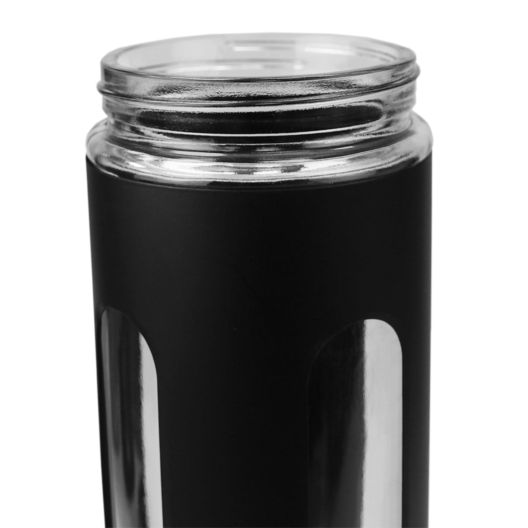 Home Basics 4 Piece Metal Canisters with Multiple Peek-Through Windows, Black $12.00 EACH, CASE PACK OF 4