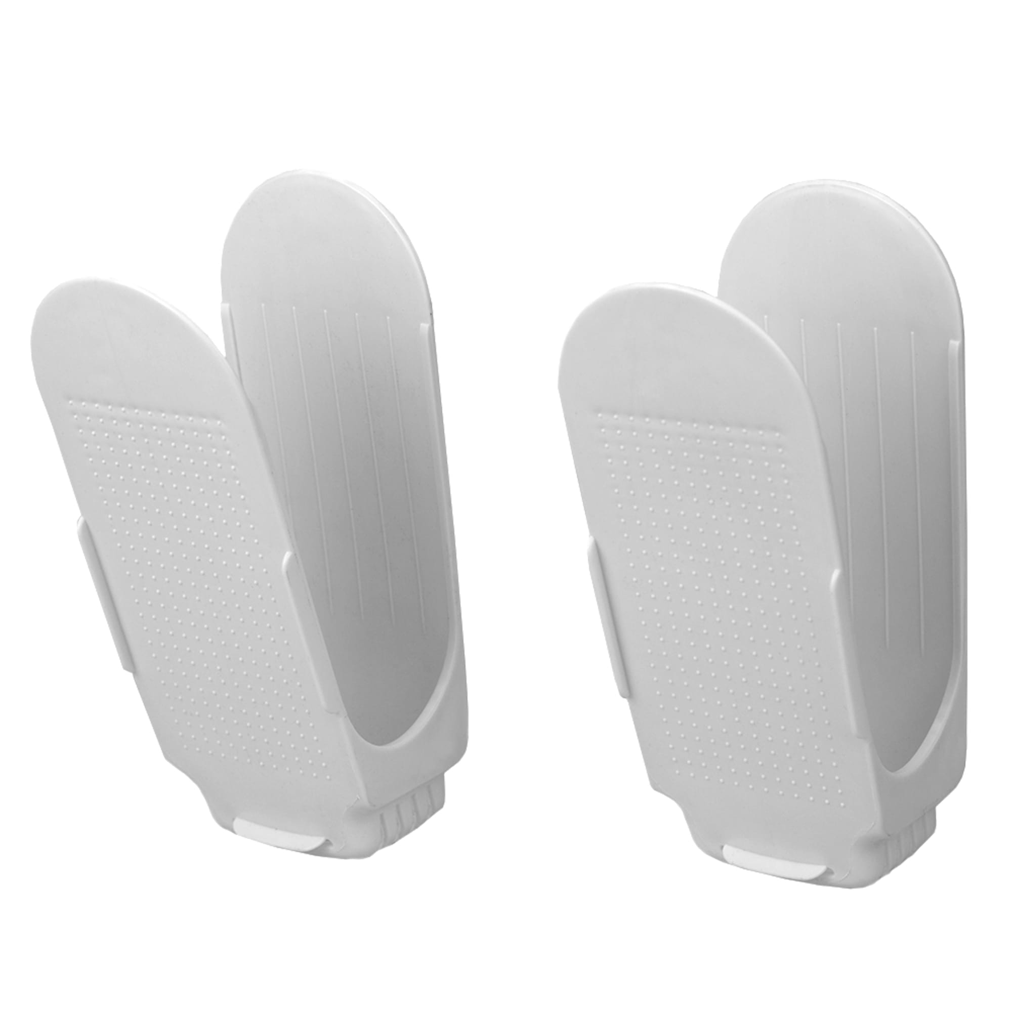 Home Basics Plastic Shoe Space Saver, White $4.00 EACH, CASE PACK OF 12