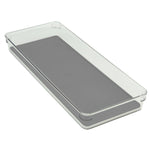 Load image into Gallery viewer, Home Basics 6&quot; x 15&quot; x 2&quot; Plastic Drawer Organizer with Rubber Liner $5.00 EACH, CASE PACK OF 24
