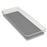 Load image into Gallery viewer, Home Basics 6" x 15" x 2" Plastic Drawer Organizer with Rubber Liner $5.00 EACH, CASE PACK OF 24
