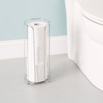 Load image into Gallery viewer, Home Basics Chrome Plated Steel Bath Tissue Reserve $5.00 EACH, CASE PACK OF 12