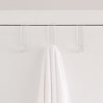 Load image into Gallery viewer, Home Basics Plastic Door Hooks, (Pack of 3), Clear $2 EACH, CASE PACK OF 24