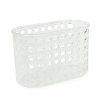 Load image into Gallery viewer, Home Basics Large Plastic Bath Caddy with Suction Cups, Clear $2.50 EACH, CASE PACK OF 24
