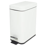 Load image into Gallery viewer, Home Basics 5 Liter Stainless Steel Slim Waste Bin - Assorted Colors
