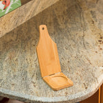 Load image into Gallery viewer, Home Basics Easy Press Small Bamboo Tostonera, Natural $2.00 EACH, CASE PACK OF 24