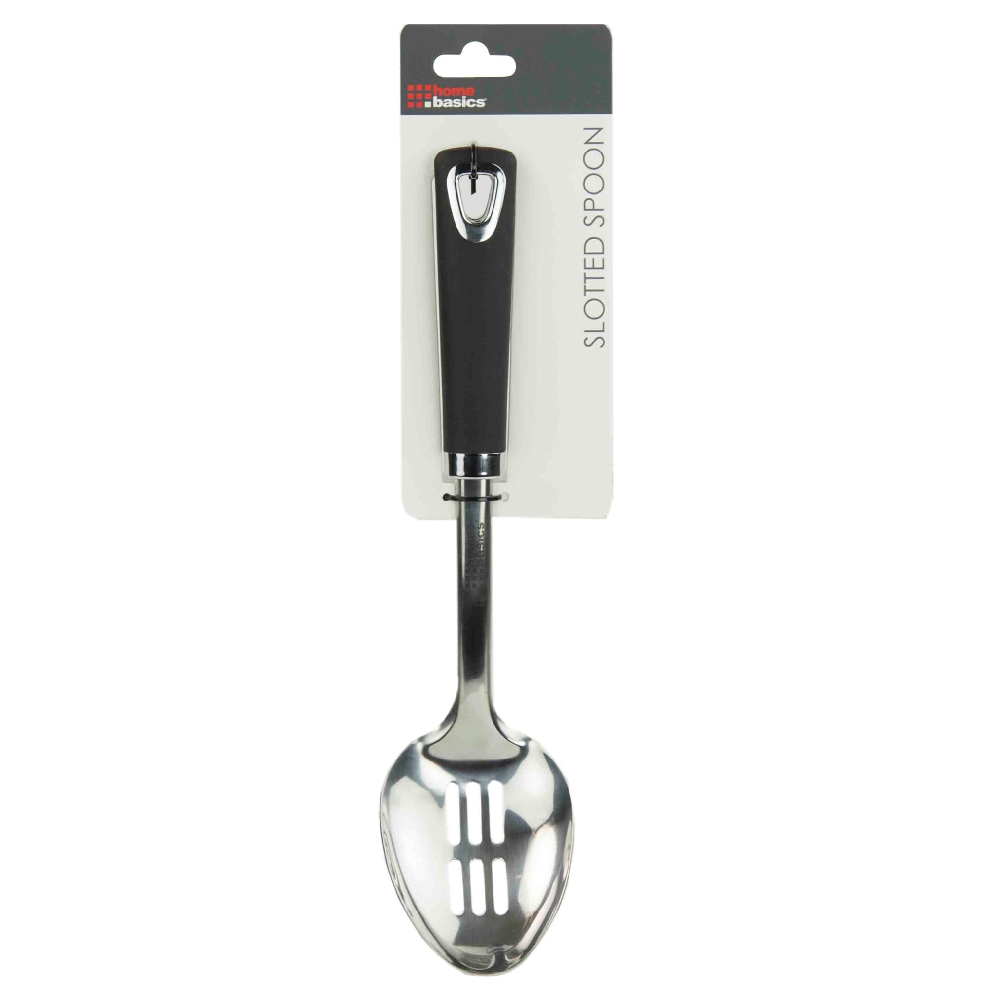 Home Basics Stainless Steel Aster Slotted Spoon $3.00 EACH, CASE PACK OF 24