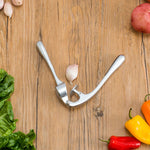 Load image into Gallery viewer, Home Basics Nova Collection Zinc Garlic Press, Silver $5.00 EACH, CASE PACK OF 24