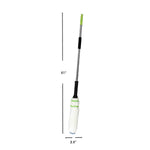 Load image into Gallery viewer, Home Basics Brilliant Microfiber Twist Mop, Grey/Lime $6 EACH, CASE PACK OF 12