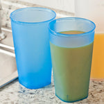 Load image into Gallery viewer, Sterilite 32 Oz Tumbler, Set of 2, Blue $1 EACH, CASE PACK OF 8