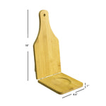 Load image into Gallery viewer, Home Basics Easy Press Large Bamboo Tostonera, Natural $3.00 EACH, CASE PACK OF 24