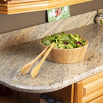 Load image into Gallery viewer, Home Basics Bamboo Tongs, Natural $1.50 EACH, CASE PACK OF 24