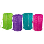 Load image into Gallery viewer, Home Basics Mesh Barrel Laundry Hamper - Assorted Colors