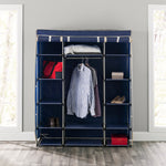 Load image into Gallery viewer, Home Basics Non-Woven Free-Standing Storage Closet, Navy $30.00 EACH, CASE PACK OF 4