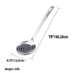 Load image into Gallery viewer, Home Basics Stainless Steel Skimmer, Silver $3.00 EACH, CASE PACK OF 24