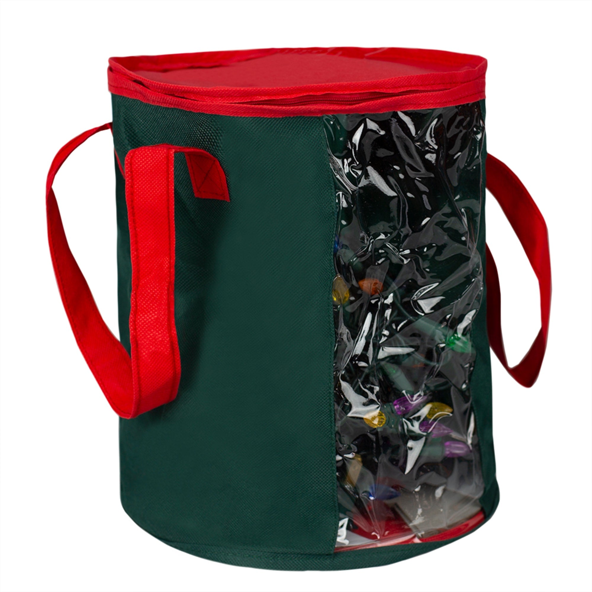 Home Basics Christmas Light Storage Bag, Green $4.00 EACH, CASE PACK OF 12