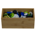 Load image into Gallery viewer, Home Basics 3&quot; x 6&quot; Bamboo Organizer, Natural $3 EACH, CASE PACK OF 12
