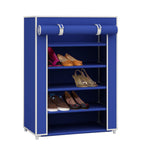 Load image into Gallery viewer, Home Basics 5 Tier Non Woven Shoe Closet, Navy $15.00 EACH, CASE PACK OF 5