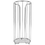 Load image into Gallery viewer, Home Basics Chrome Plated Steel Bath Tissue Reserve $5.00 EACH, CASE PACK OF 12