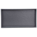 Load image into Gallery viewer, Home Basics Faux Ostrich Vanity Tray, Grey $5.00 EACH, CASE PACK OF 8