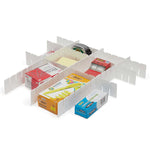 Load image into Gallery viewer, Home Basics 6-Piece Drawer Organizers, White $3.00 EACH, CASE PACK OF 20
