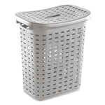 Load image into Gallery viewer, Sterilite Weave Laundry Hamper / Cement $20.00 EACH, CASE PACK OF 4
