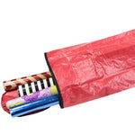 Load image into Gallery viewer, Home Basics Textured PVC Christmas Wrap Organizer, Red $7.00 EACH, CASE PACK OF 12
