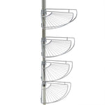 Load image into Gallery viewer, Home Basics 4 Tier Corner Shower Shelf $20.00 EACH, CASE PACK OF 6
