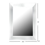 Load image into Gallery viewer, Home Basics Contemporary Rectangle Wall Mirror, Silver $5.00 EACH, CASE PACK OF 6
