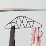 Load image into Gallery viewer, Home Basics Geometric Accessory Hanger, Black $2.00 EACH, CASE PACK OF 48