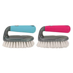 Load image into Gallery viewer, Home Basics Plastic Scrub Brush - Assorted Colors