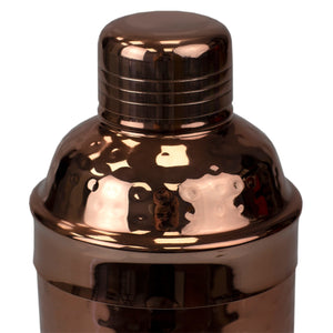 Home Basics 750 ml Hammered Steel Cocktail Shaker, Copper $6 EACH, CASE PACK OF 12