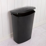 Load image into Gallery viewer, Sterilite 11.4 Gallon LiftTop Wastebasket, Black $14 EACH, CASE PACK OF 6