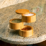 Load image into Gallery viewer, Home Basics 3 Tier Bamboo Salt Box $10 EACH, CASE PACK OF 12
