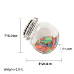 Load image into Gallery viewer, Home Basics 57 oz. Glass Candy Jar $4.00 EACH, CASE PACK OF 12