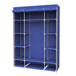 Load image into Gallery viewer, Home Basics Non-Woven Free-Standing Storage Closet, Navy $30.00 EACH, CASE PACK OF 4