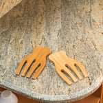 Load image into Gallery viewer, Home Basics 2 Piece Bamboo Salad Servers, Natural $5 EACH, CASE PACK OF 24