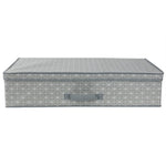 Load image into Gallery viewer, Home Basics Diamond Collection Under the Bed Storage Box, Grey $8.00 EACH, CASE PACK OF 12
