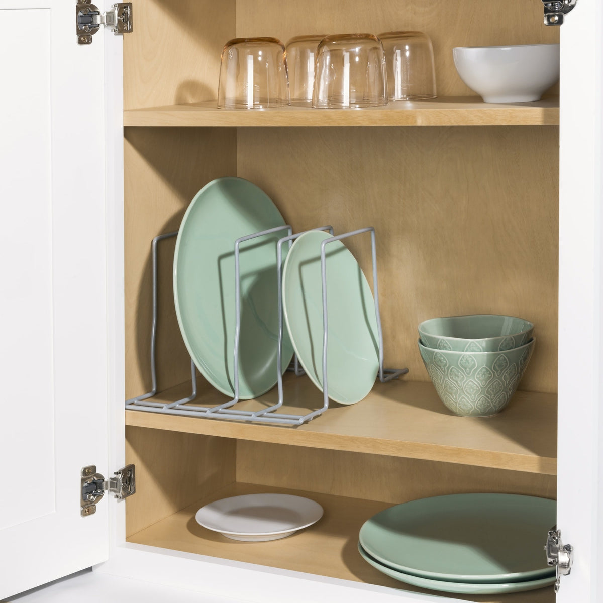 Home Basics Wall or Cabinet Mount Lid Rack