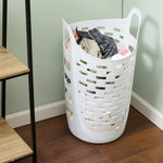 Load image into Gallery viewer, Home Basics Tall Plastic Laundry Basket - Assorted Colors
