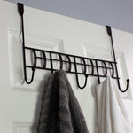 Load image into Gallery viewer, Home Basics Alta 5 Hook Over the Door Hanging Rack, Oil Rubbed Bronze $6.00 EACH, CASE PACK OF 12
