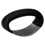 Load image into Gallery viewer, Home Basics Rust-Proof Stainless Steel Handheld Garlic Masher Rocker Press with Ergonomic Grip Arc Handle, Black $3.00 EACH, CASE PACK OF 12