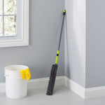Load image into Gallery viewer, Home Basics Brilliant Chenille Flexible Duster, Grey/Lime $6 EACH, CASE PACK OF 12