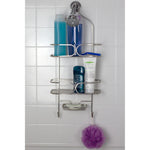 Load image into Gallery viewer, Home Basics Essence Shower Caddy, Satin Nickel $15.00 EACH, CASE PACK OF 6
