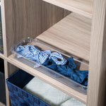 Load image into Gallery viewer, Home Basics 3” x 12” x 2” Plastic Drawer Organizer with Rubber Liner $3.00 EACH, CASE PACK OF 24