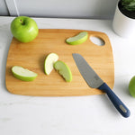 Load image into Gallery viewer, Michael Graves Design Comfortable Grip 5 Inch Stainless Steel Santoku Knife, Indigo $3 EACH, CASE PACK OF 24