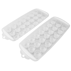 Home Basics 2 Pack Mini Ice Cube Tray - Assorted Colors