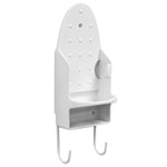 Load image into Gallery viewer, Home Basics Wall Mount Ironing Board with Built-In Accessory Hooks, White $10.00 EACH, CASE PACK OF 12
