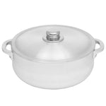 Load image into Gallery viewer, Home Basics Aluminum Satin Finish 4.2 qt Caldero $10 EACH, CASE PACK OF 12